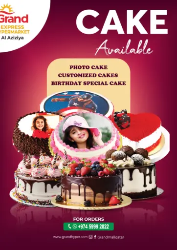 Cake Available